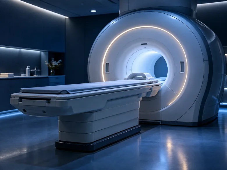 Illustration representing MRI Cervical Spine