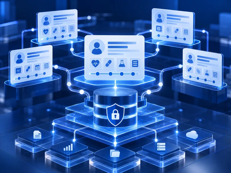 Illustration representing Synthetic EHR / FHIR Dataset