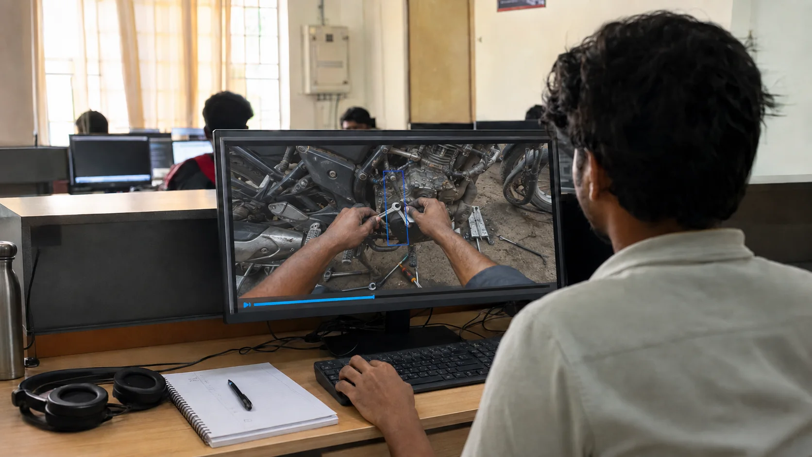 Video annotation and task review workstation